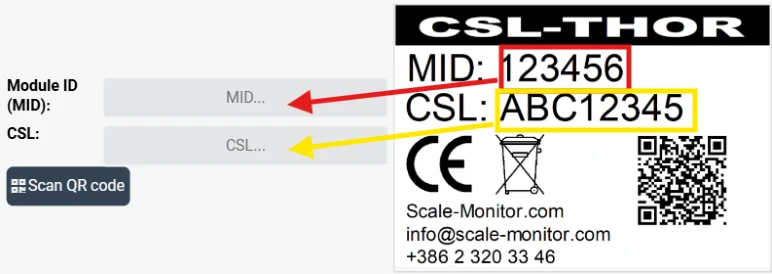 Scale Monitor — illustration, page 9