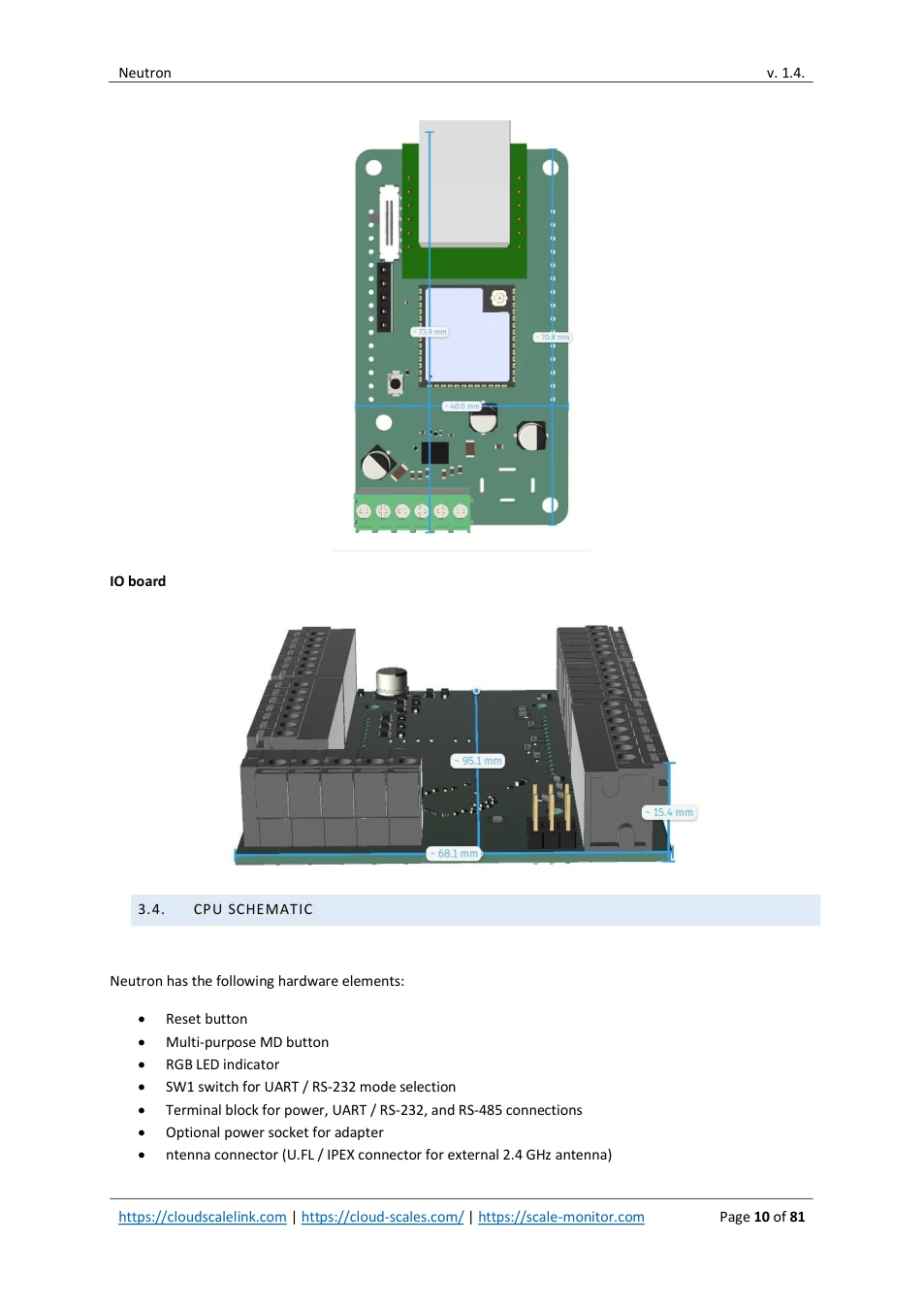 Neutron: original manual page 10