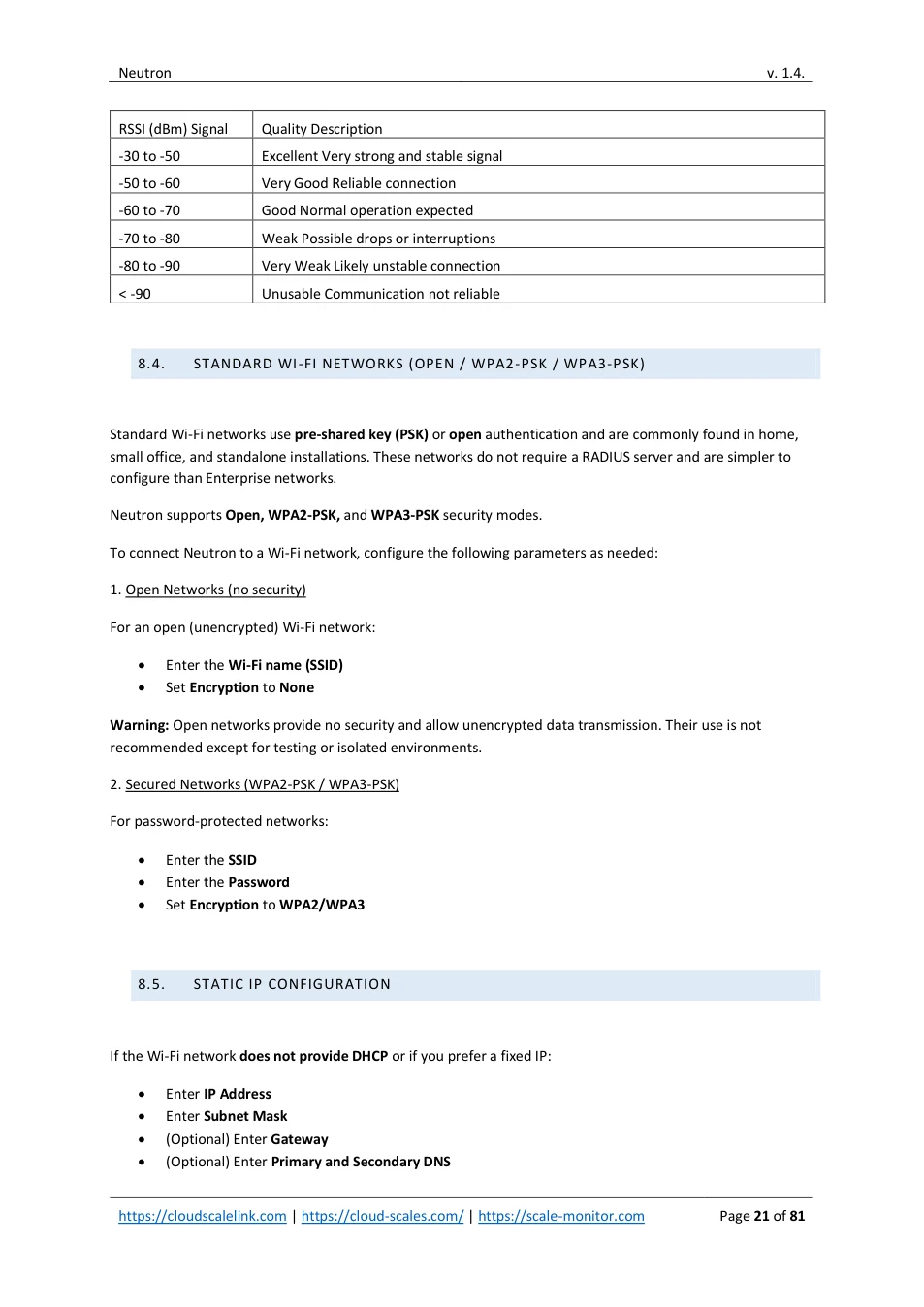 Neutron: original manual page 21