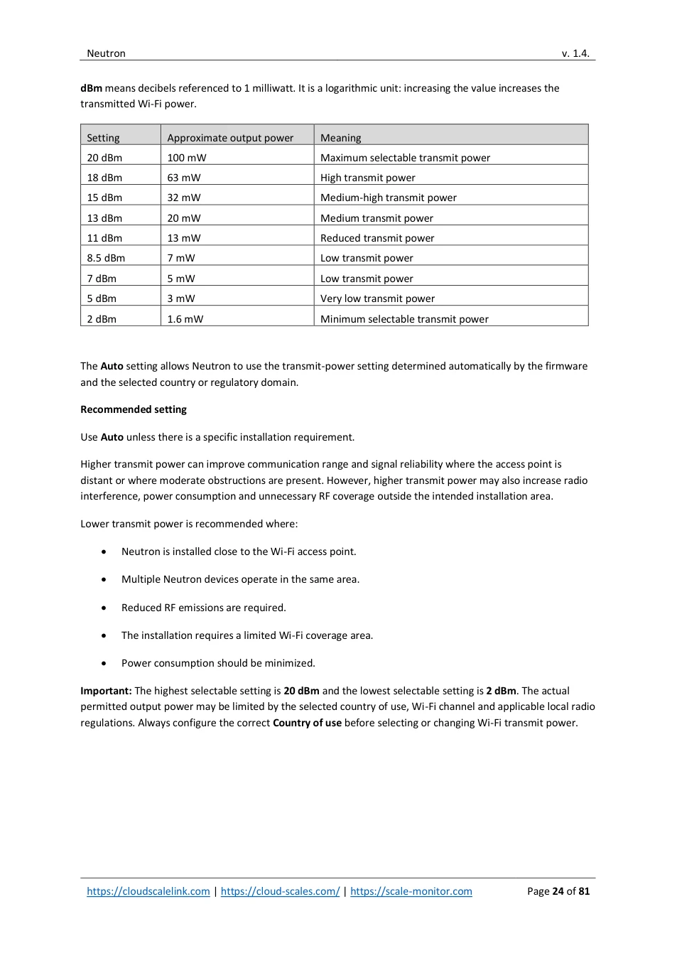 Neutron: original manual page 24