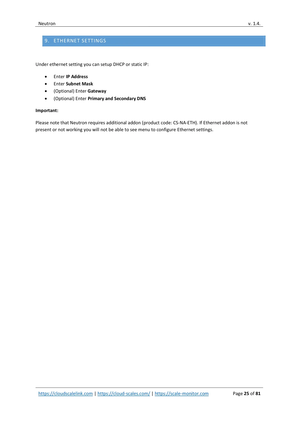 Neutron: original manual page 25