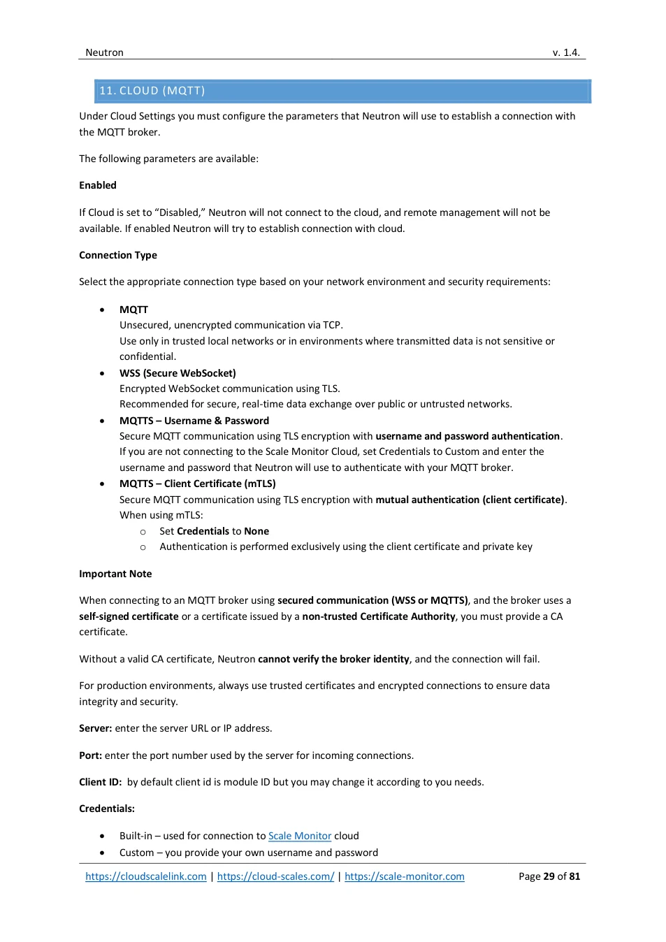 Neutron: original manual page 29
