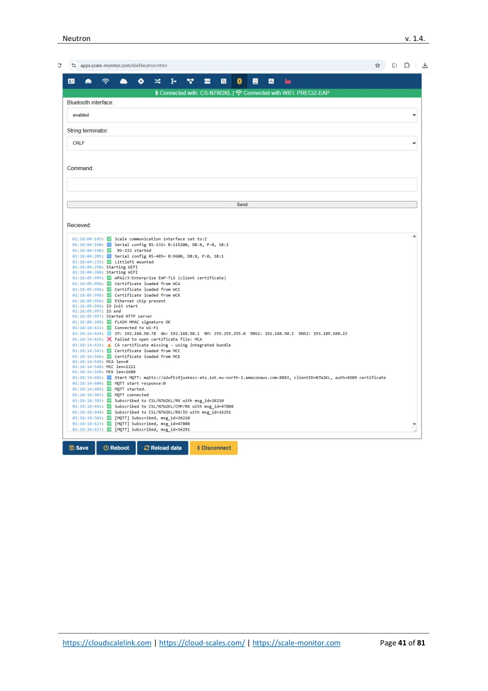 Neutron: original manual page 41