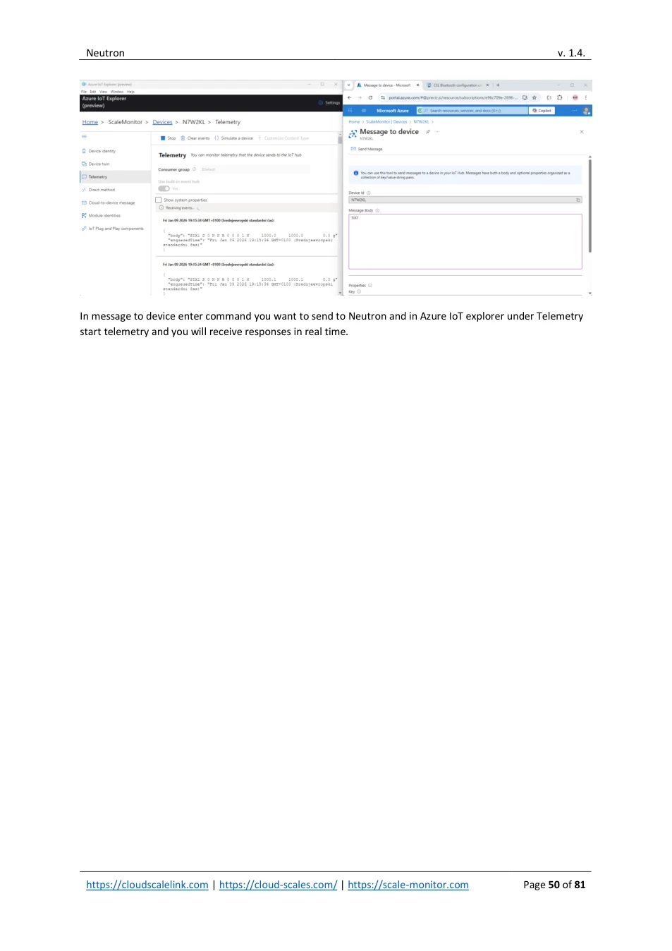 Neutron: original manual page 50