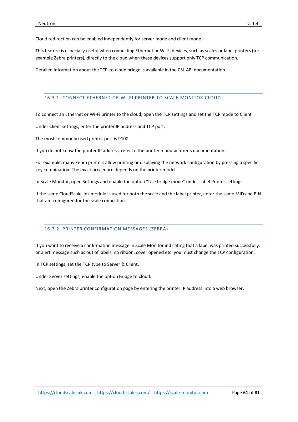 Neutron: original manual page 61
