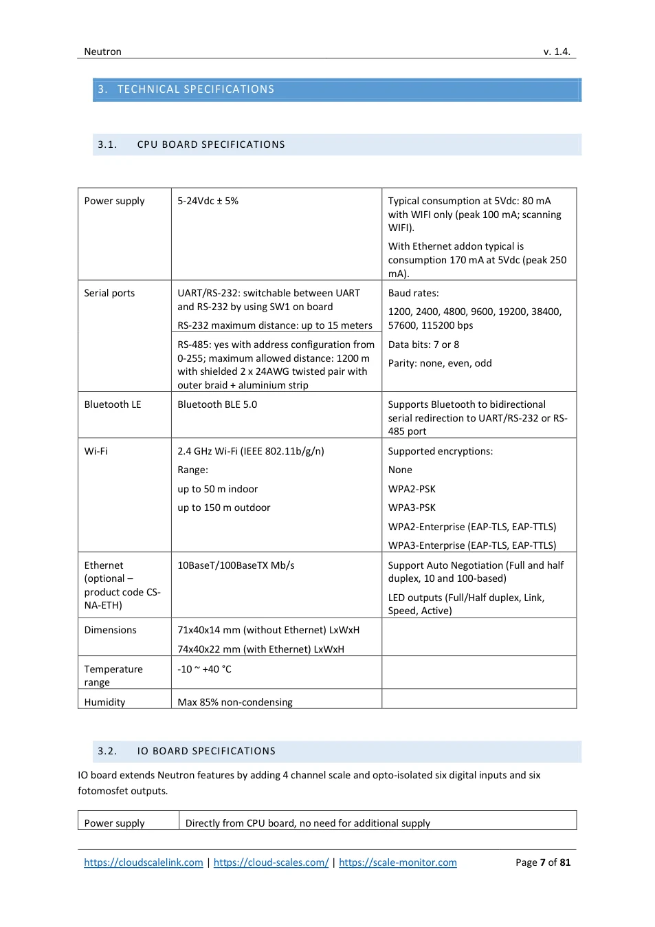 Neutron: original manual page 7