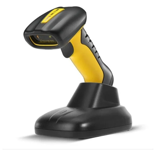 SM-BS1D2D-IGD industrial wireless 1D/2D barcode reader.